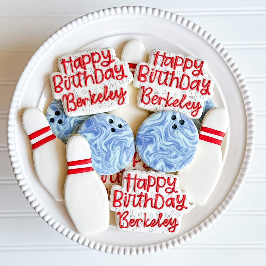Birthday Cookies | Bowling Party