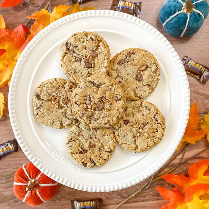 Chocolate Heath Bar | Drop Cookies