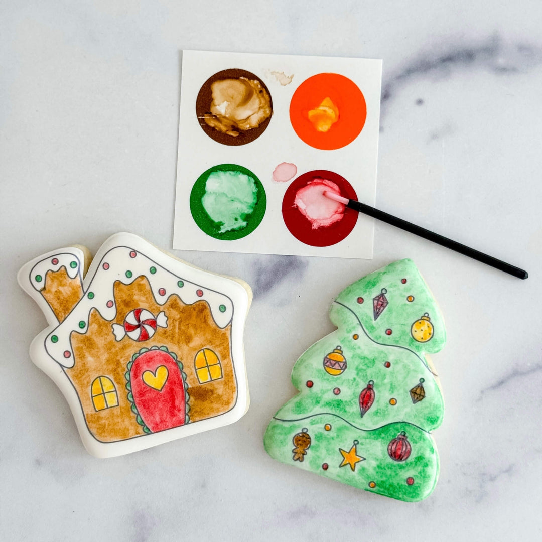 Christmas Duo |  Paint-Your-Own Cookies! - Southern Sugar Bakery