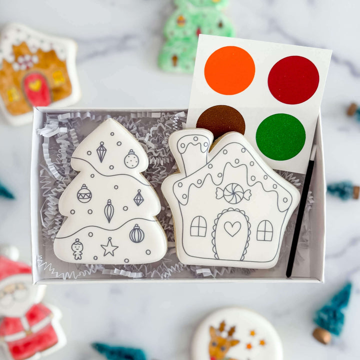 Christmas Duo |  Paint-Your-Own Cookies! - Southern Sugar Bakery