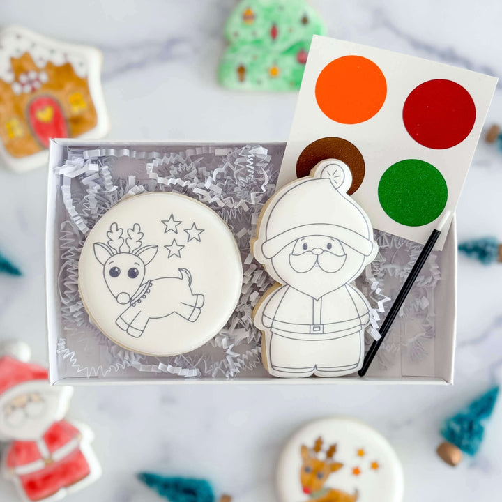 Christmas Duo |  Paint-Your-Own Cookies! - Southern Sugar Bakery