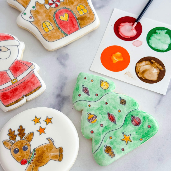 Christmas Duo |  Paint-Your-Own Cookies! - Southern Sugar Bakery