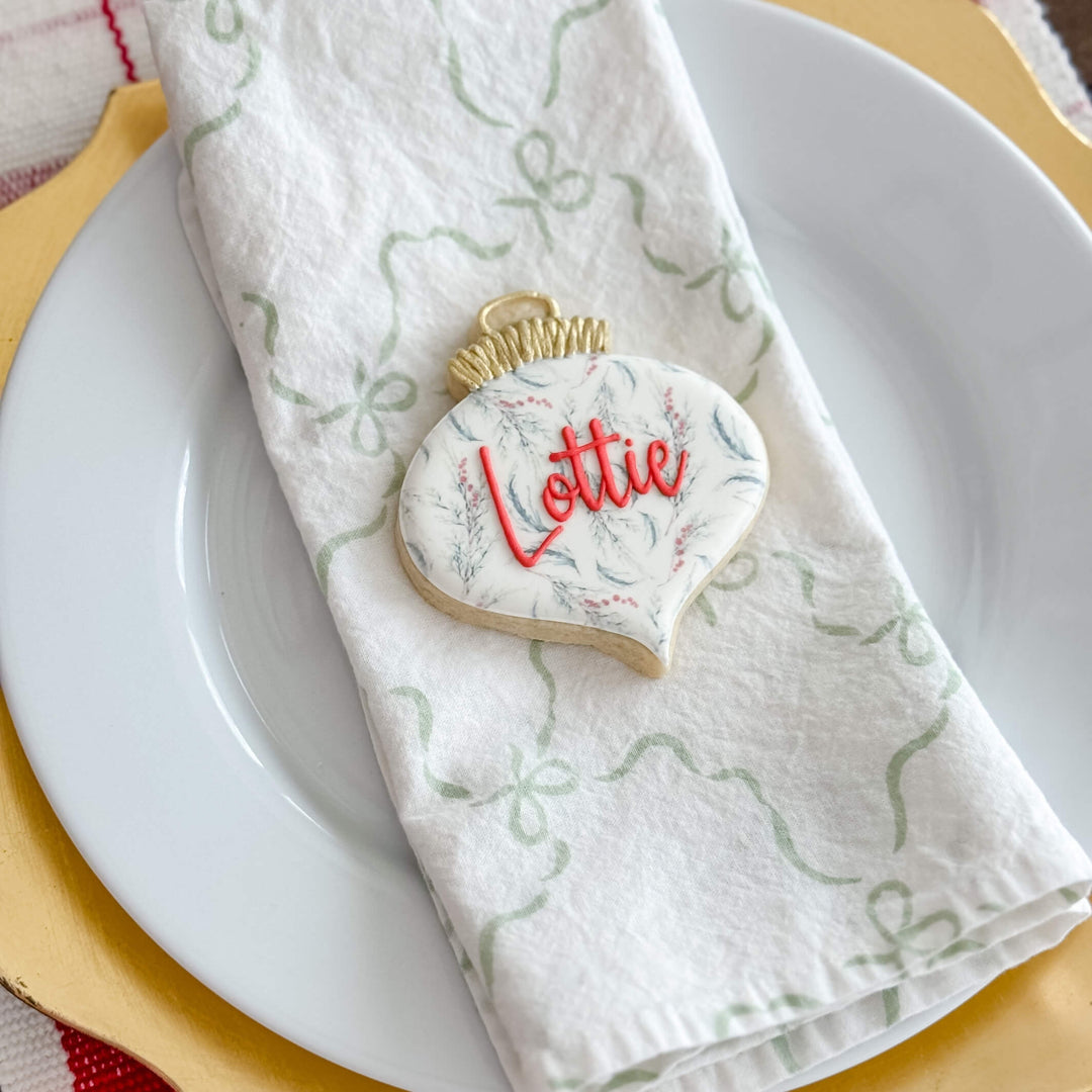 Christmas Set | Personalized Ornaments - Southern Sugar Bakery