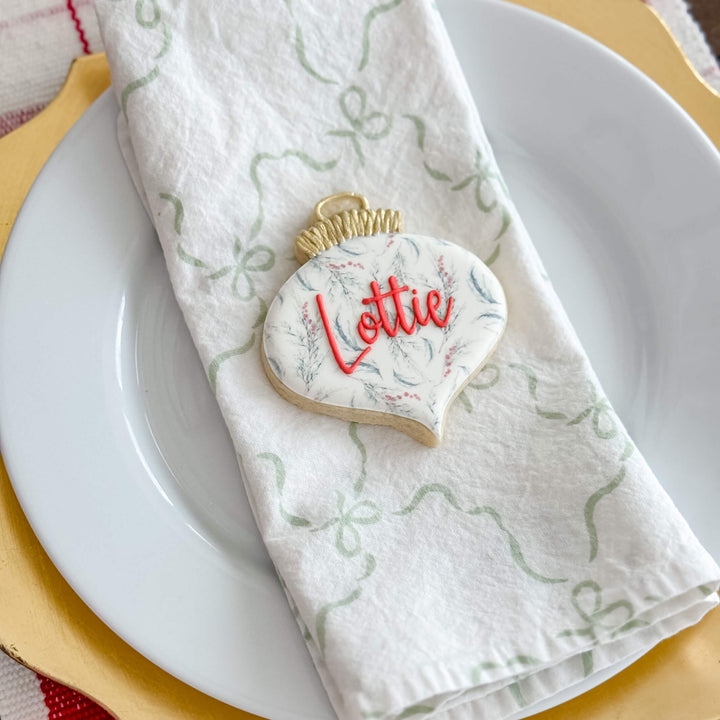 Christmas Set | Personalized Ornaments - Southern Sugar Bakery