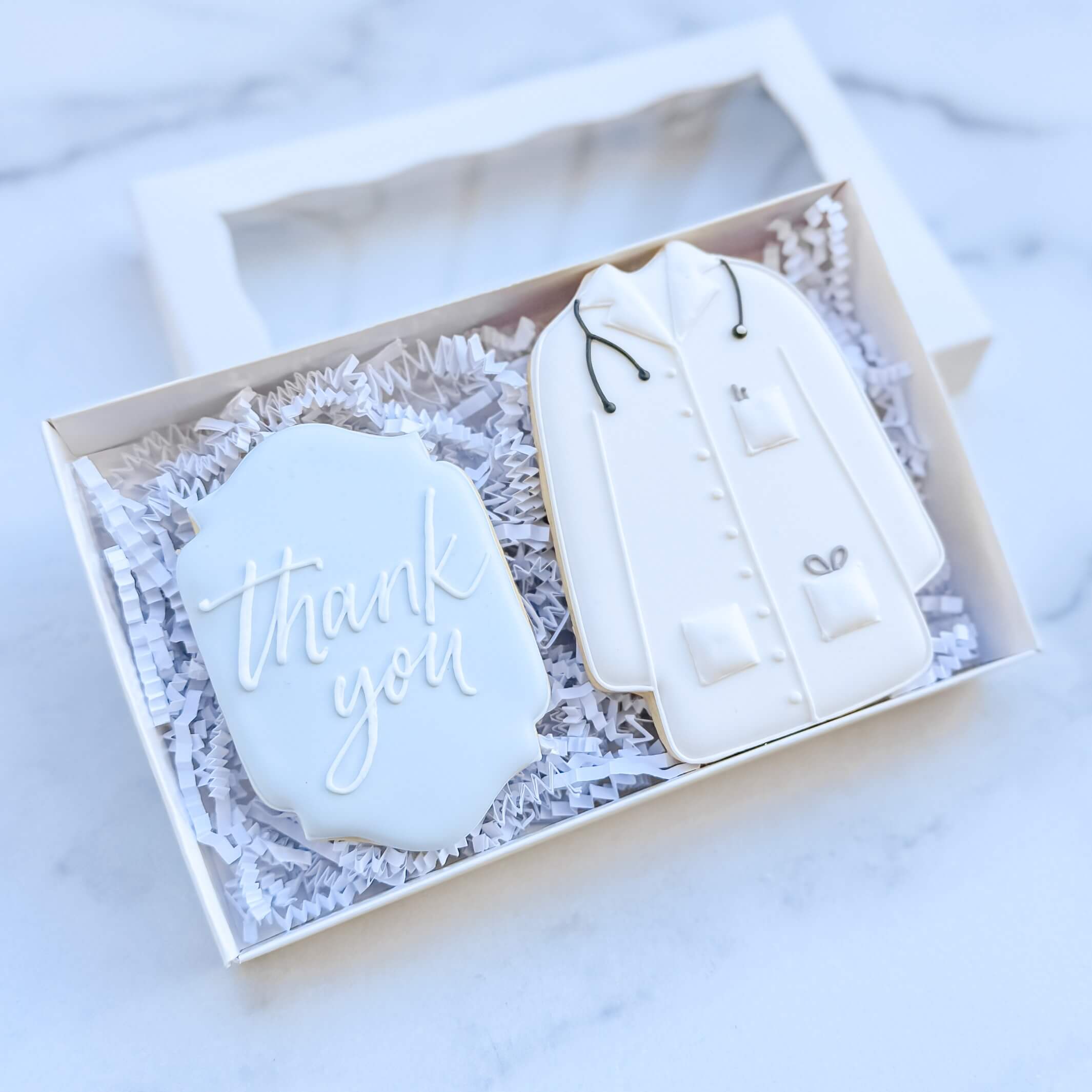 Custom Cookie | Thank You | Doc! – Southern Sugar Bakery