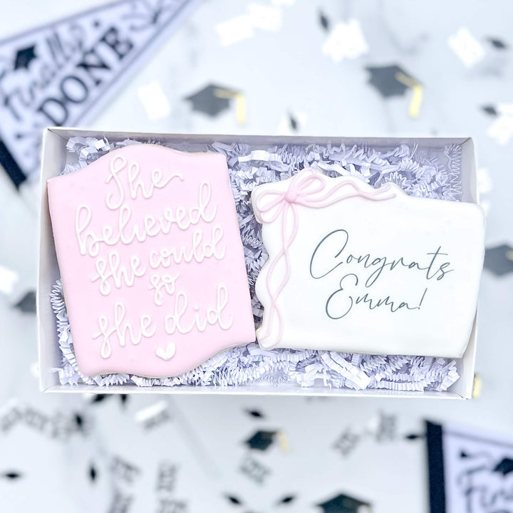 Graduation Duo | She Believed She Could