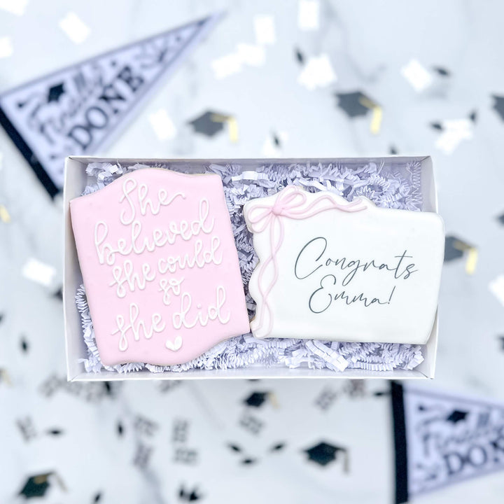 Graduation Duo | She Believed She Could