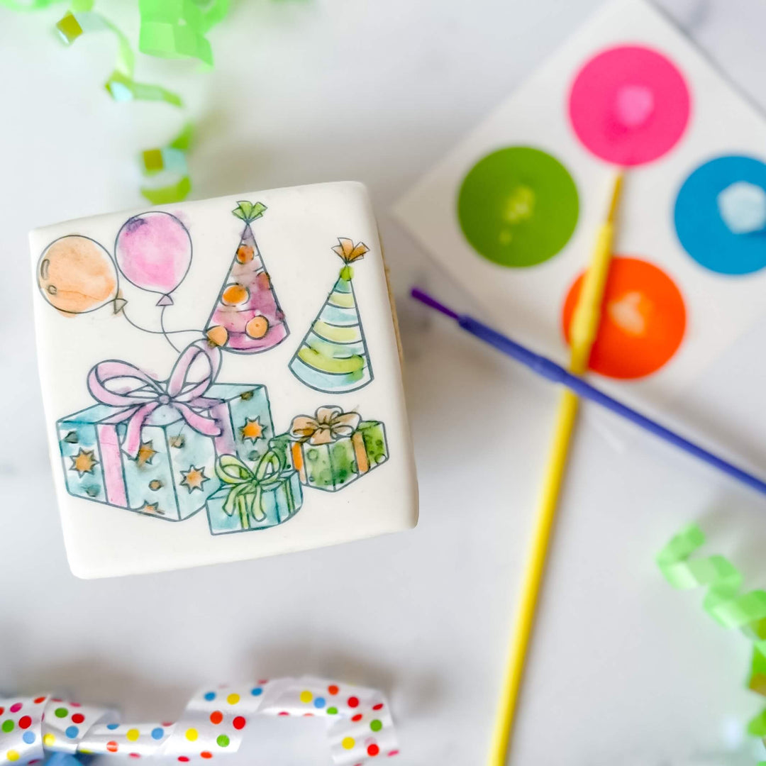 Birthday Duo |  Paint Your Own | Birthday Cake Design - Southern Sugar Bakery