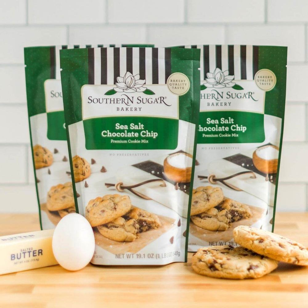 Sea Salt Chocolate Chip Premium Cookie Mix - Southern Sugar Bakery