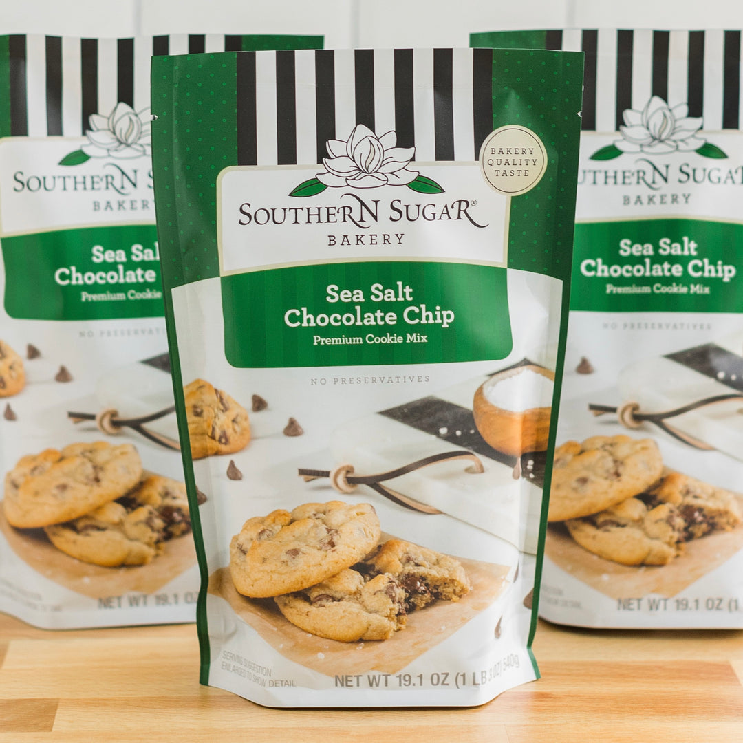 Sea Salt Chocolate Chip Premium Cookie Mix - Southern Sugar Bakery