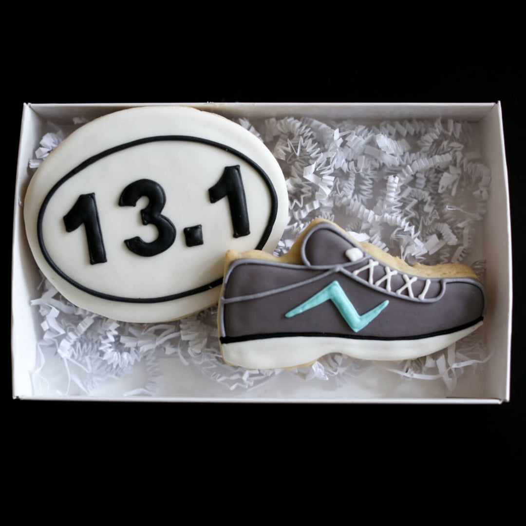 Custom Cookies - Marathon Cookies | Half Marathon! - Southern Sugar Bakery