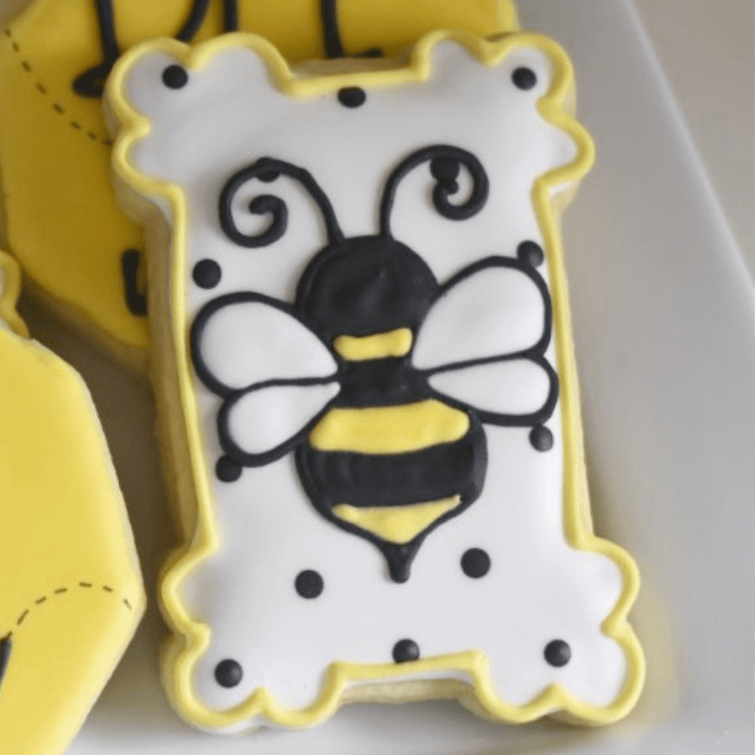 Custom Cookies - Get Well Soon | Bee Well! - Southern Sugar Bakery