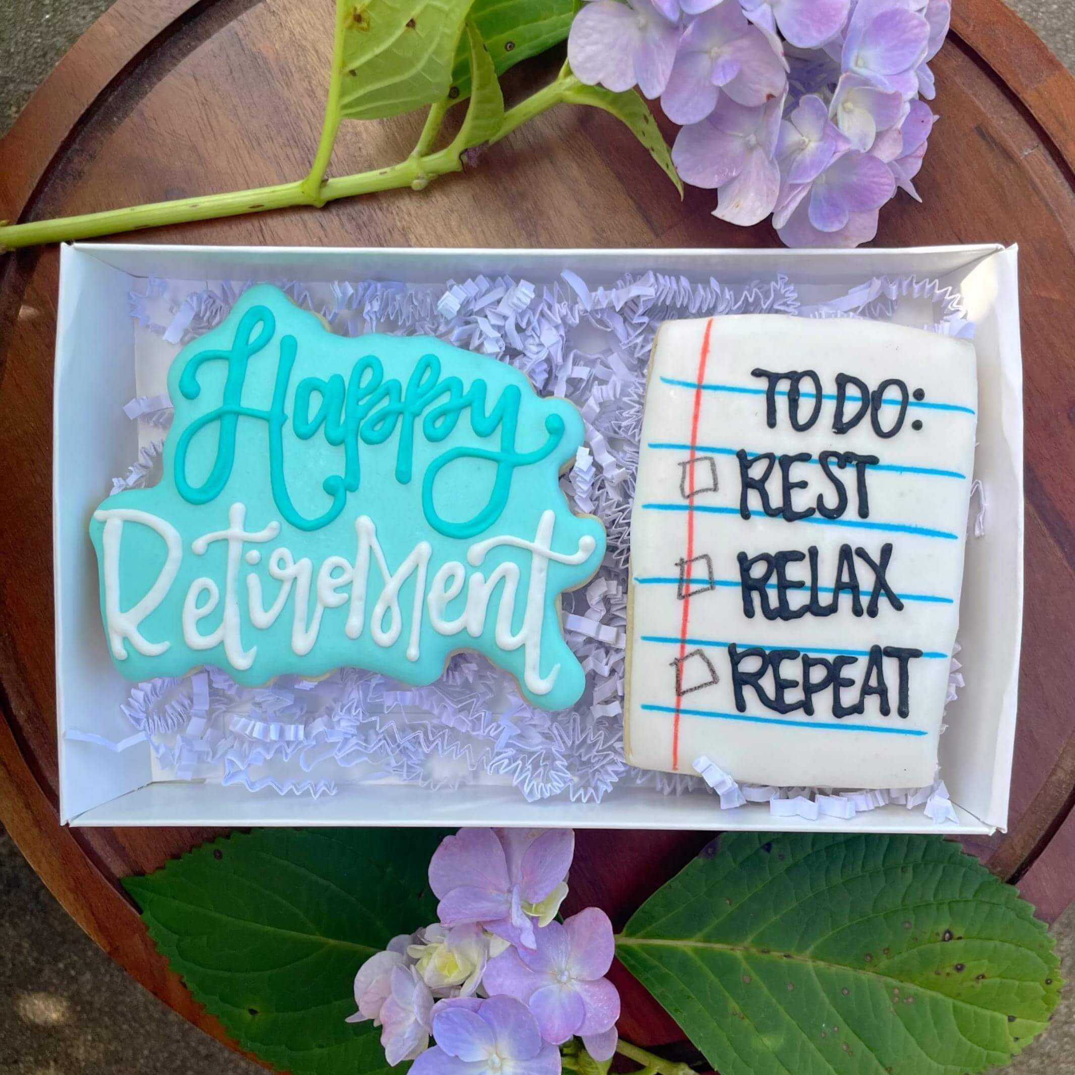  Custom Personalized Happy Retirement with Name Cake