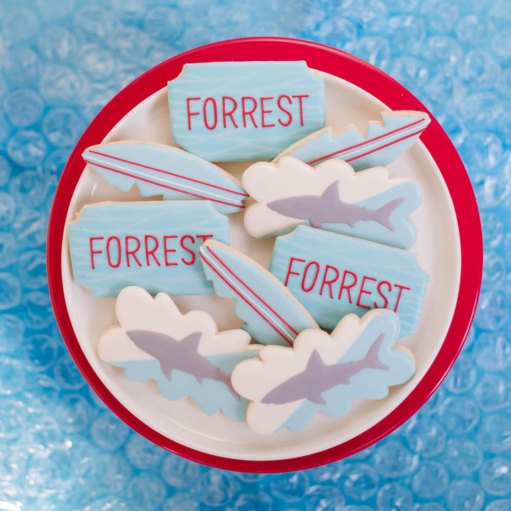 Birthday Cookies | Shark Attack - Southern Sugar Bakery