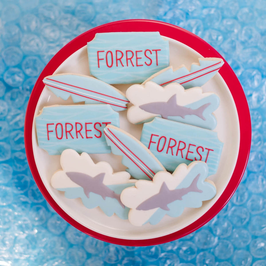 Birthday Cookies | Shark Attack - Southern Sugar Bakery