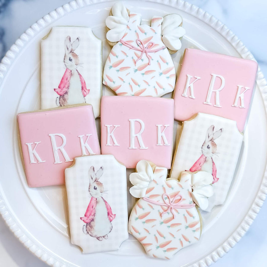 Custom Cookies | Baby Collection | Peter Rabbit Girl – Southern Sugar ...
