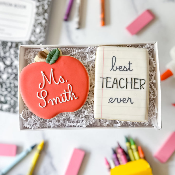 School | Best Teacher Ever (Personalized) - Southern Sugar Bakery