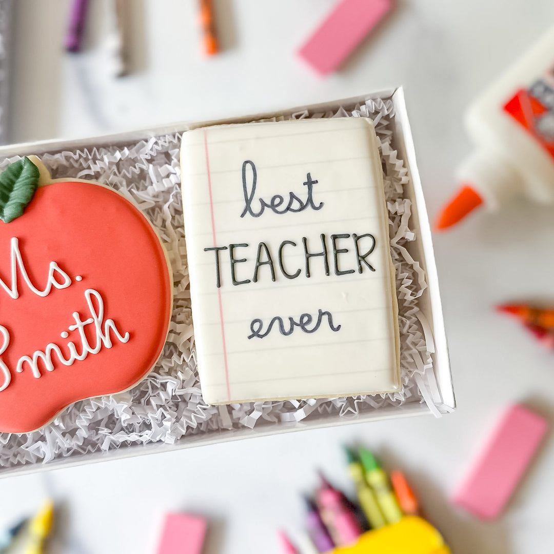 School | Best Teacher Ever (Personalized) - Southern Sugar Bakery