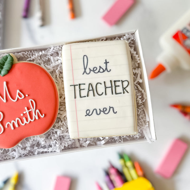 School | Best Teacher Ever (Personalized) - Southern Sugar Bakery
