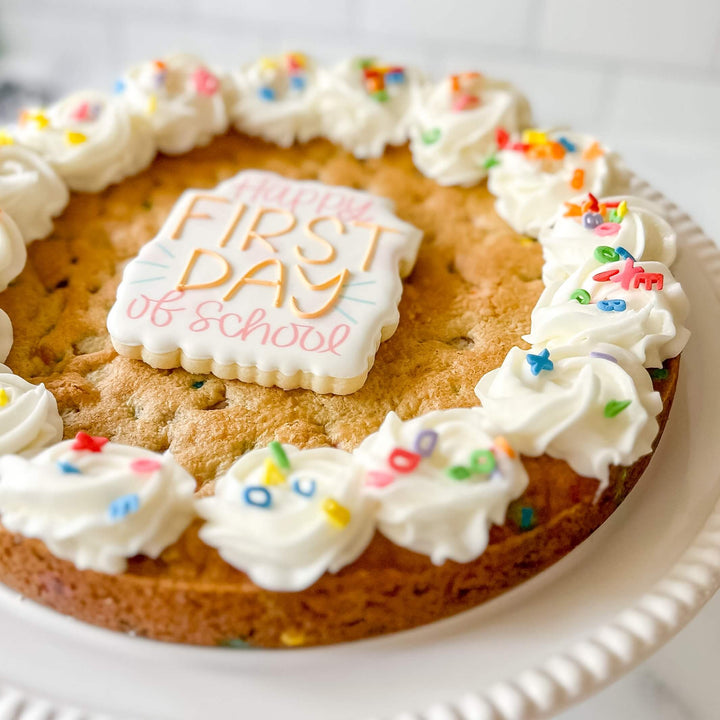 Back To School | 10" Cookie Cake (Raleigh Pick Up Only) - Southern Sugar Bakery