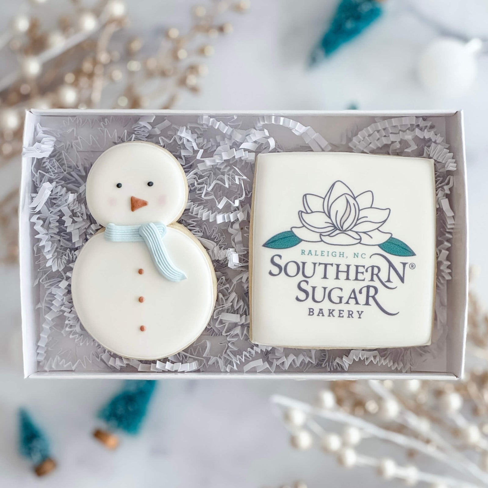 Corporate Christmas Duo | Snowman - Southern Sugar Bakery