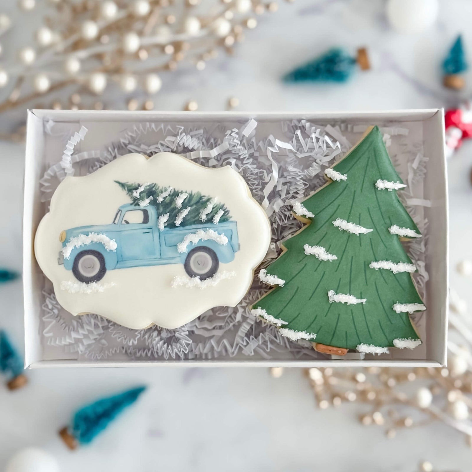 Christmas Duo | Christmas Tree Truck - Southern Sugar Bakery