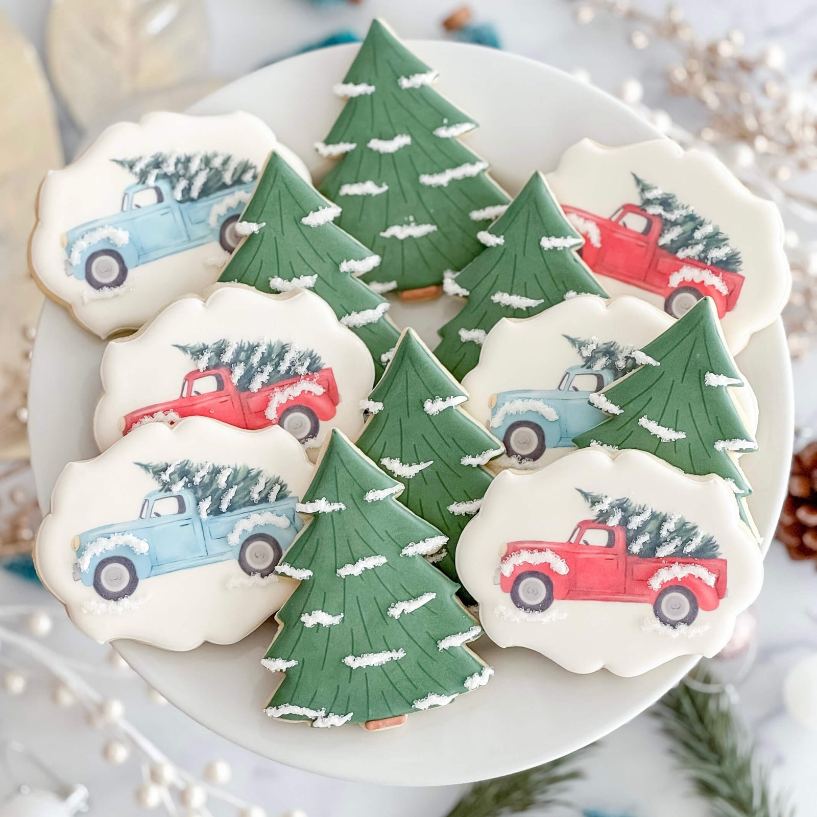 Christmas Set | Christmas Tree Truck - Southern Sugar Bakery