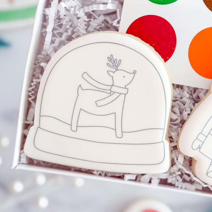 Christmas Duo |  Paint-Your-Own Cookies
