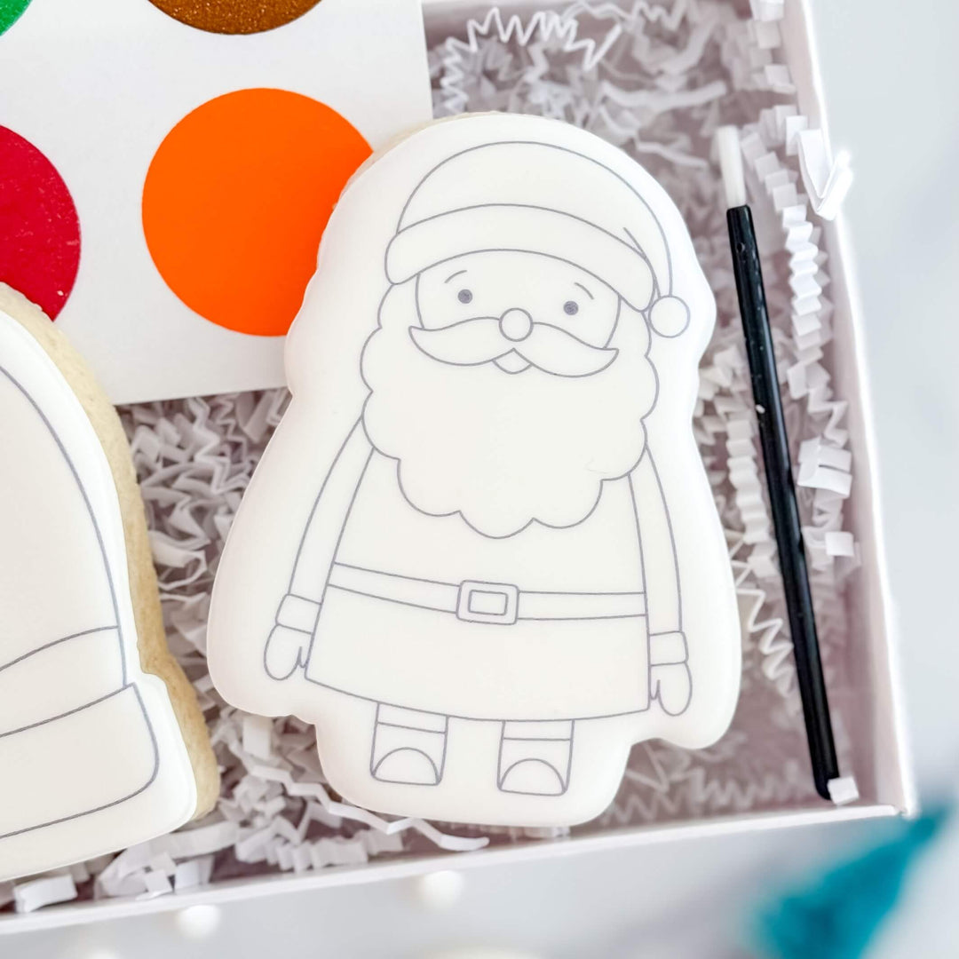 Christmas Duo |  Paint-Your-Own Cookies