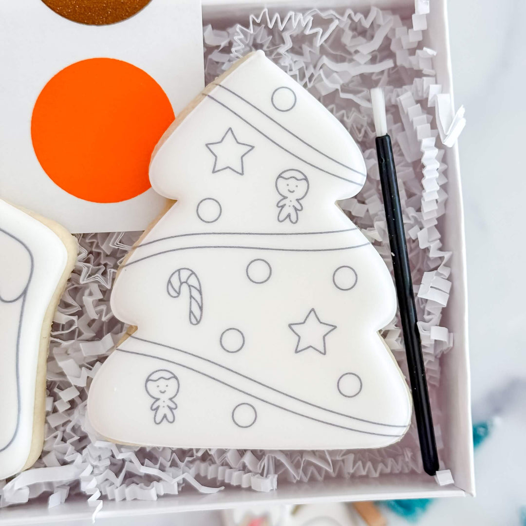 Christmas Duo |  Paint-Your-Own Cookies