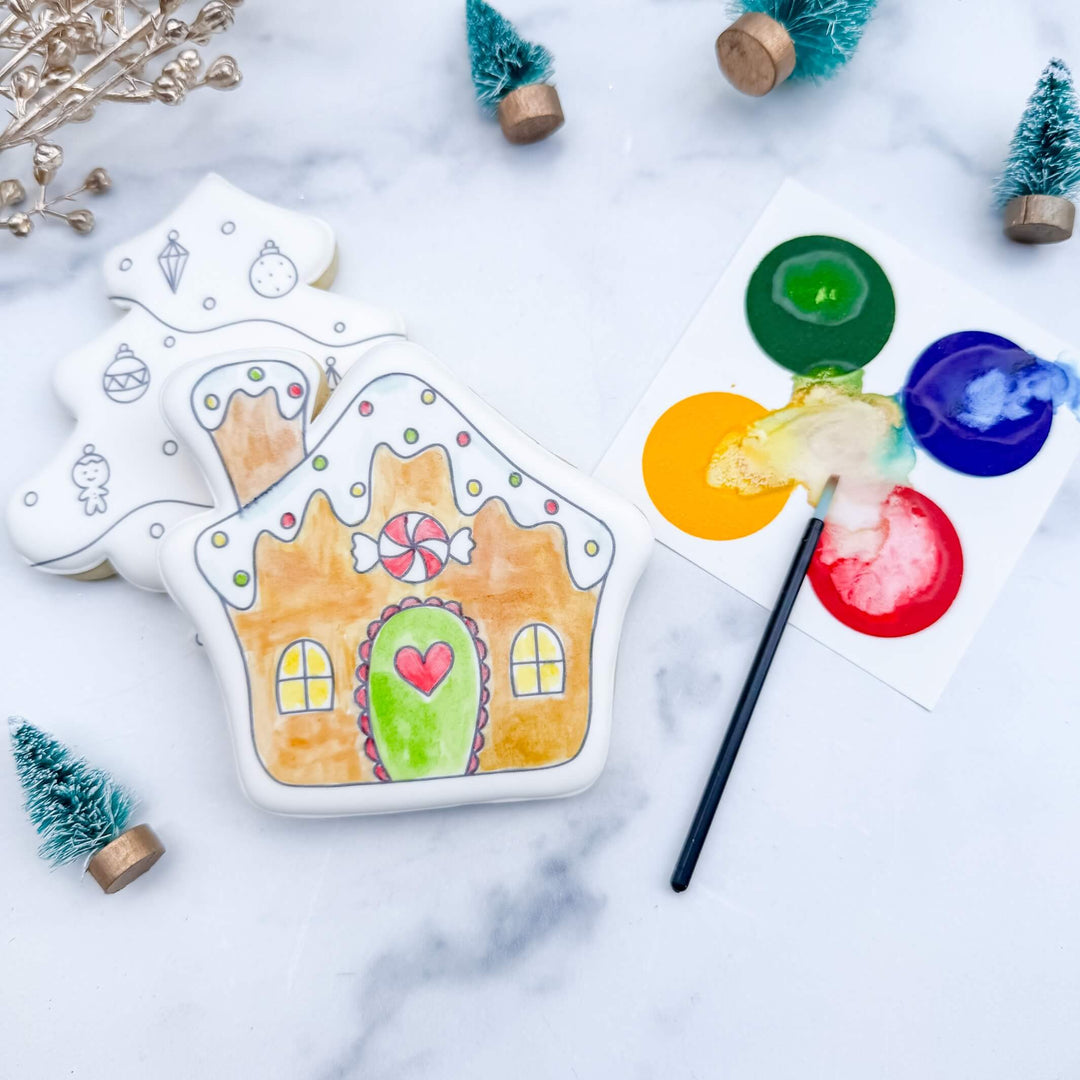 Christmas Theme |  Paint Your Own Cookies!