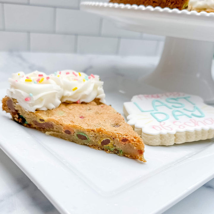 Last Day Of School | 10" Cookie Cake (Raleigh Pick Up Only) - Southern Sugar Bakery