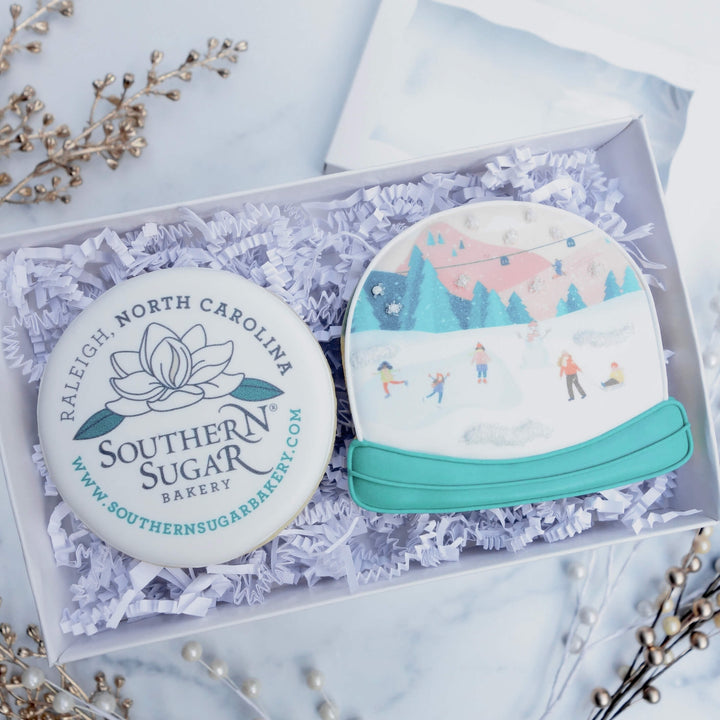 Corporate Christmas Duo | Snow Globe