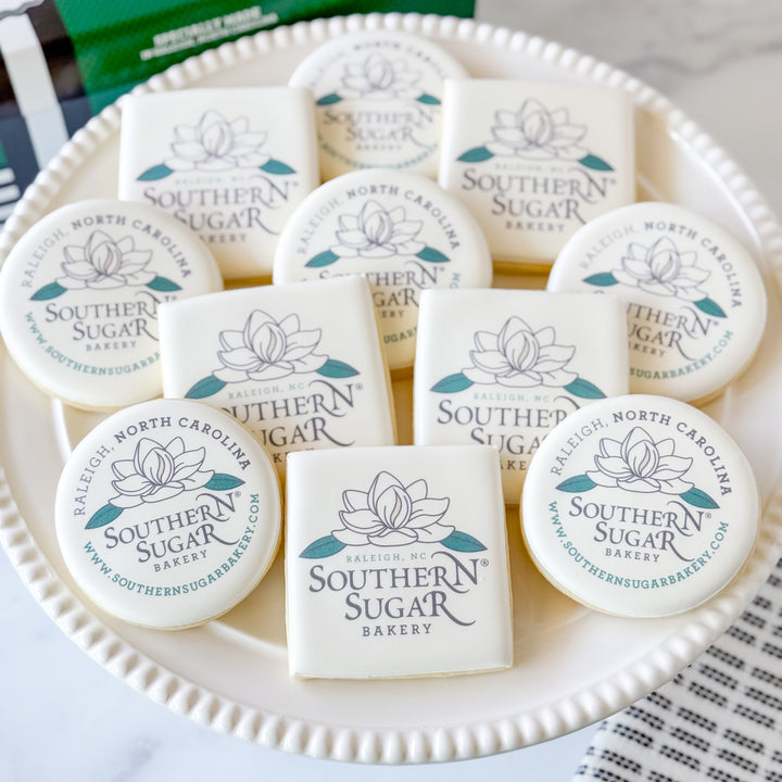 Corporate Gift &amp; Event Set | Logo &amp; Branding Cookies - Southern Sugar Bakery