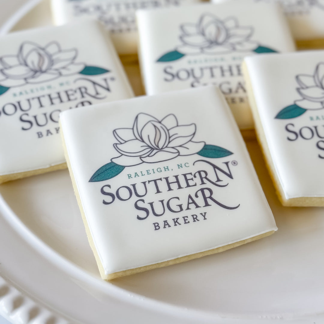 Corporate Gift &amp; Event Set | Logo &amp; Branding Cookies - Southern Sugar Bakery