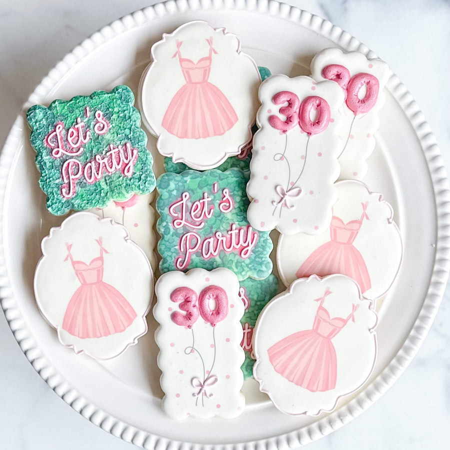 Custom Birthday Cookies  Your Favorite Street – Southern Sugar Bakery