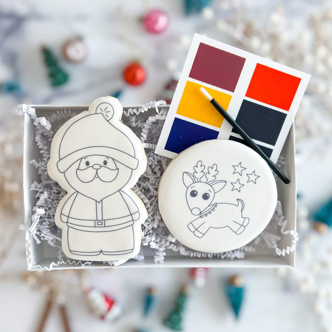 Christmas Theme |  Paint Your Own Cookies! - Southern Sugar Bakery