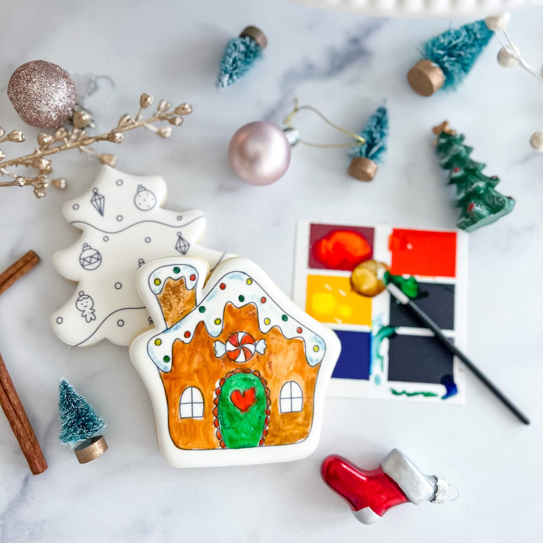 Christmas Theme |  Paint Your Own Cookies! - Southern Sugar Bakery