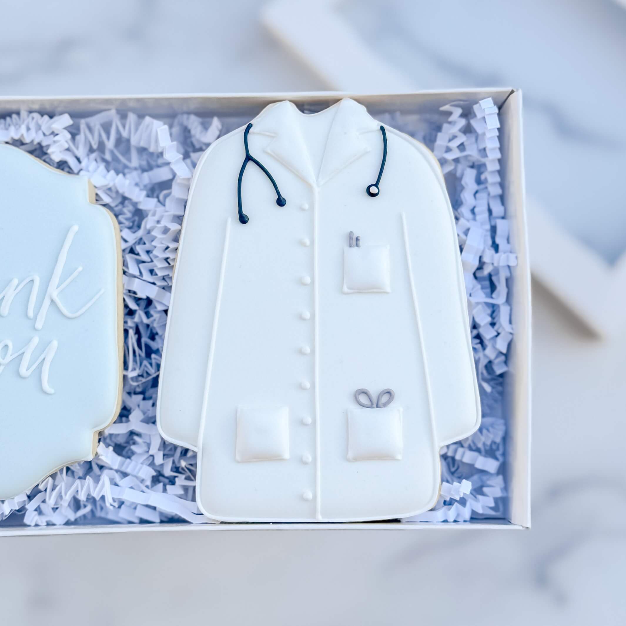 Custom Cookie | Thank You | Doc! – Southern Sugar Bakery