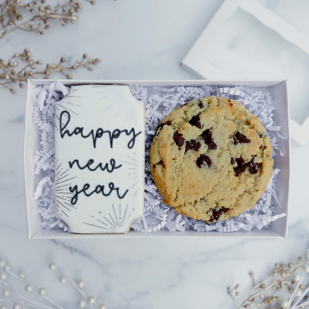 New Year's Eve 2025 | Decorated & Drop Cookie