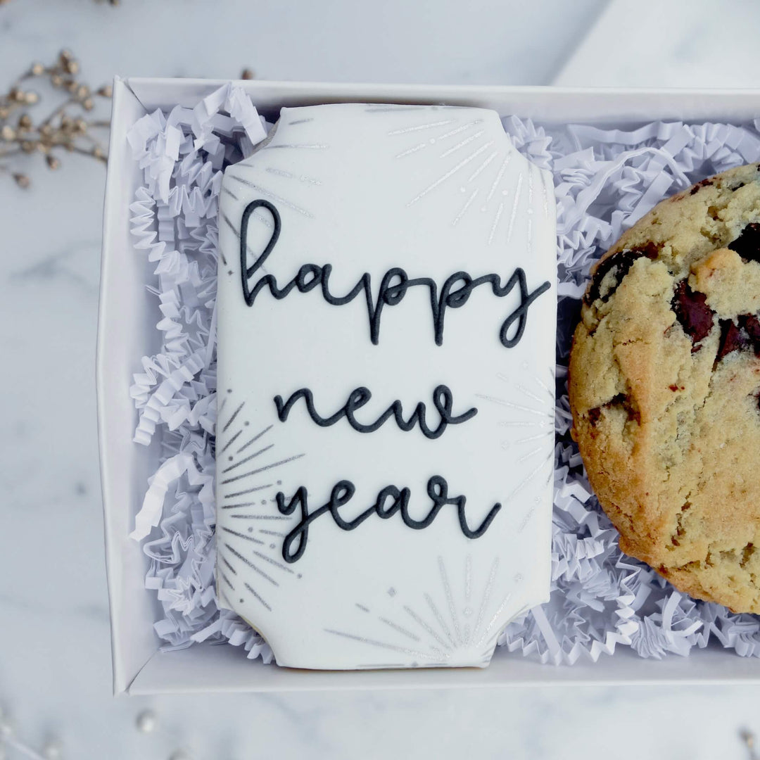 New Year's Eve 2025 | Decorated & Drop Cookie