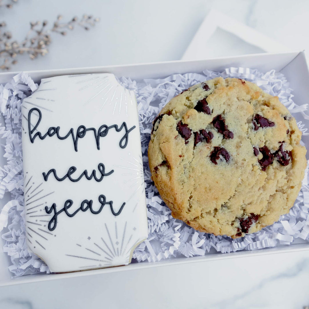 New Year's Eve 2025 | Decorated & Drop Cookie