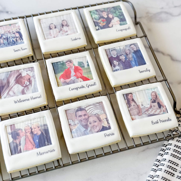 Polaroid Photo Cookies - Southern Sugar Bakery