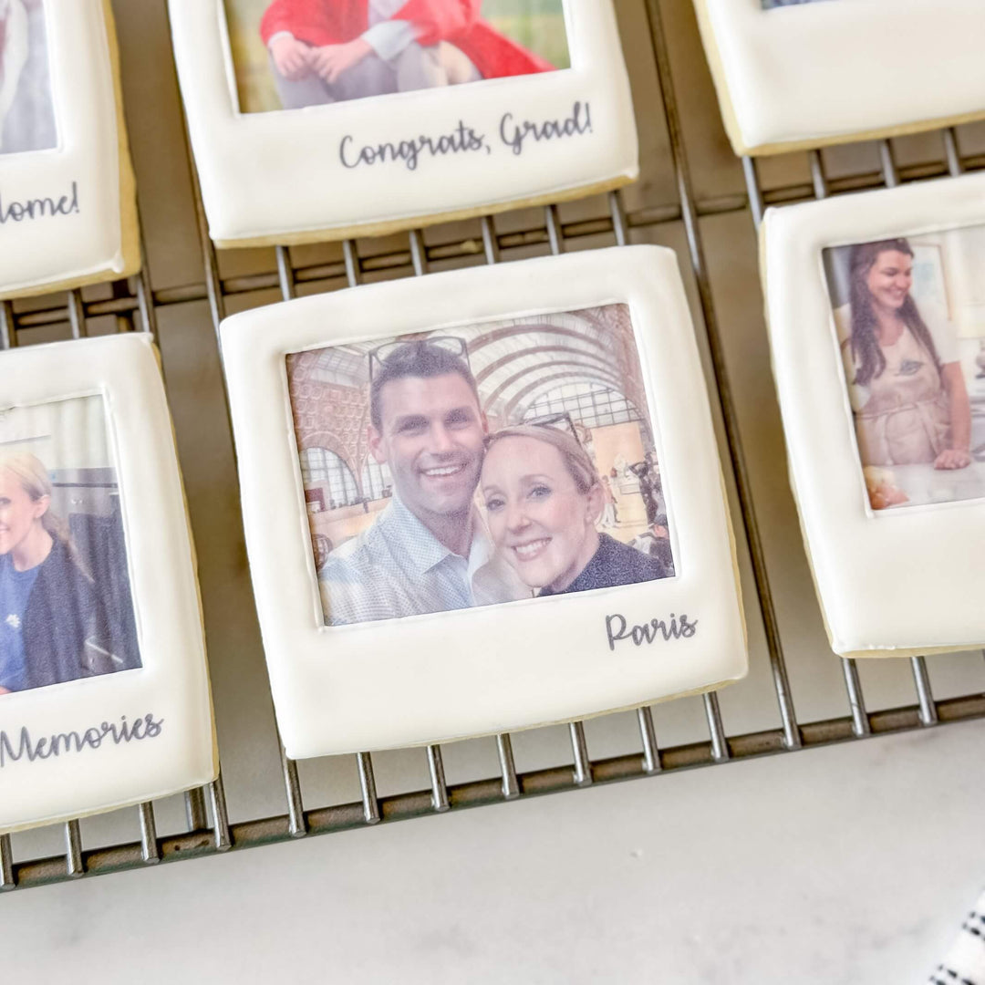 Polaroid Photo Cookies - Southern Sugar Bakery