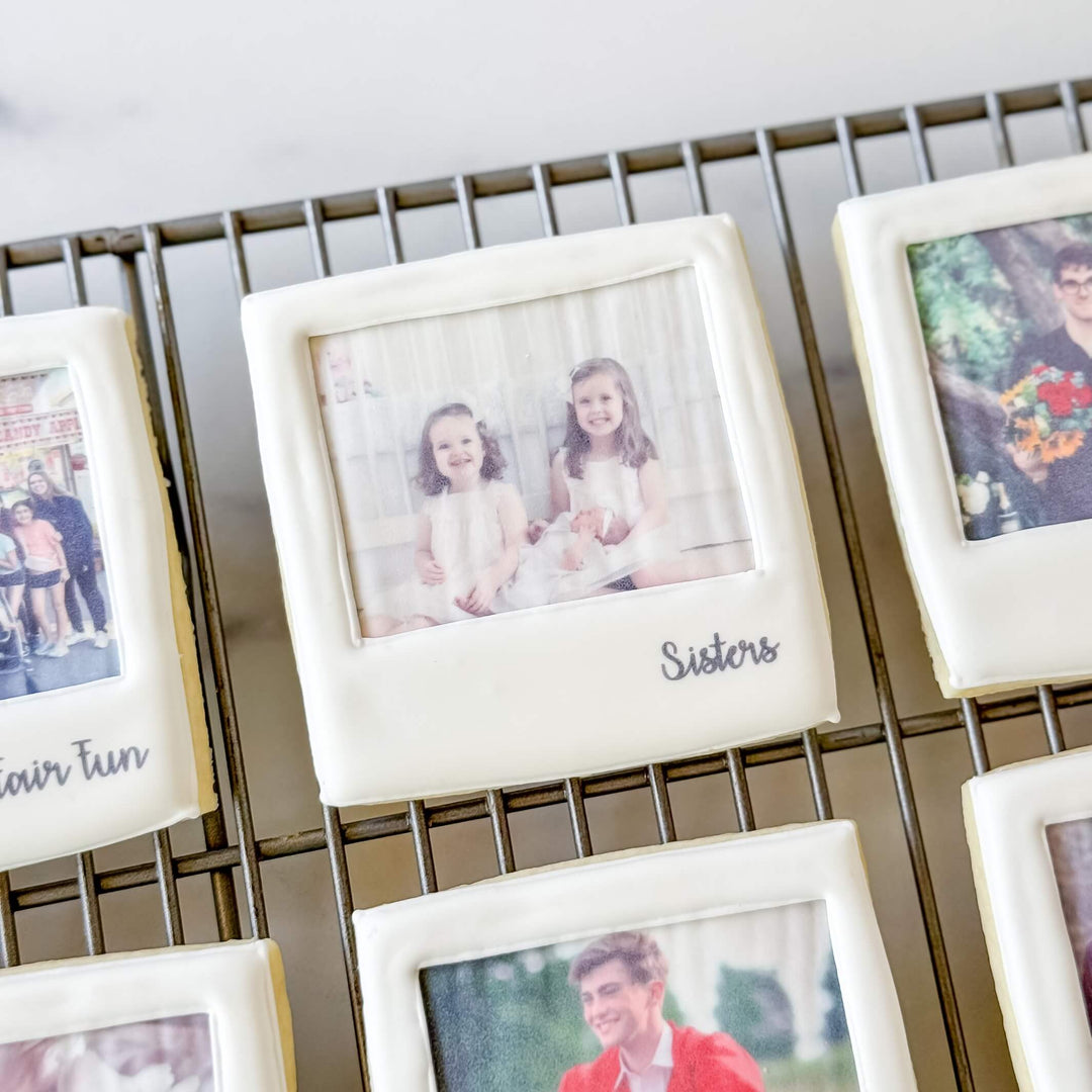Polaroid Photo Cookies - Southern Sugar Bakery