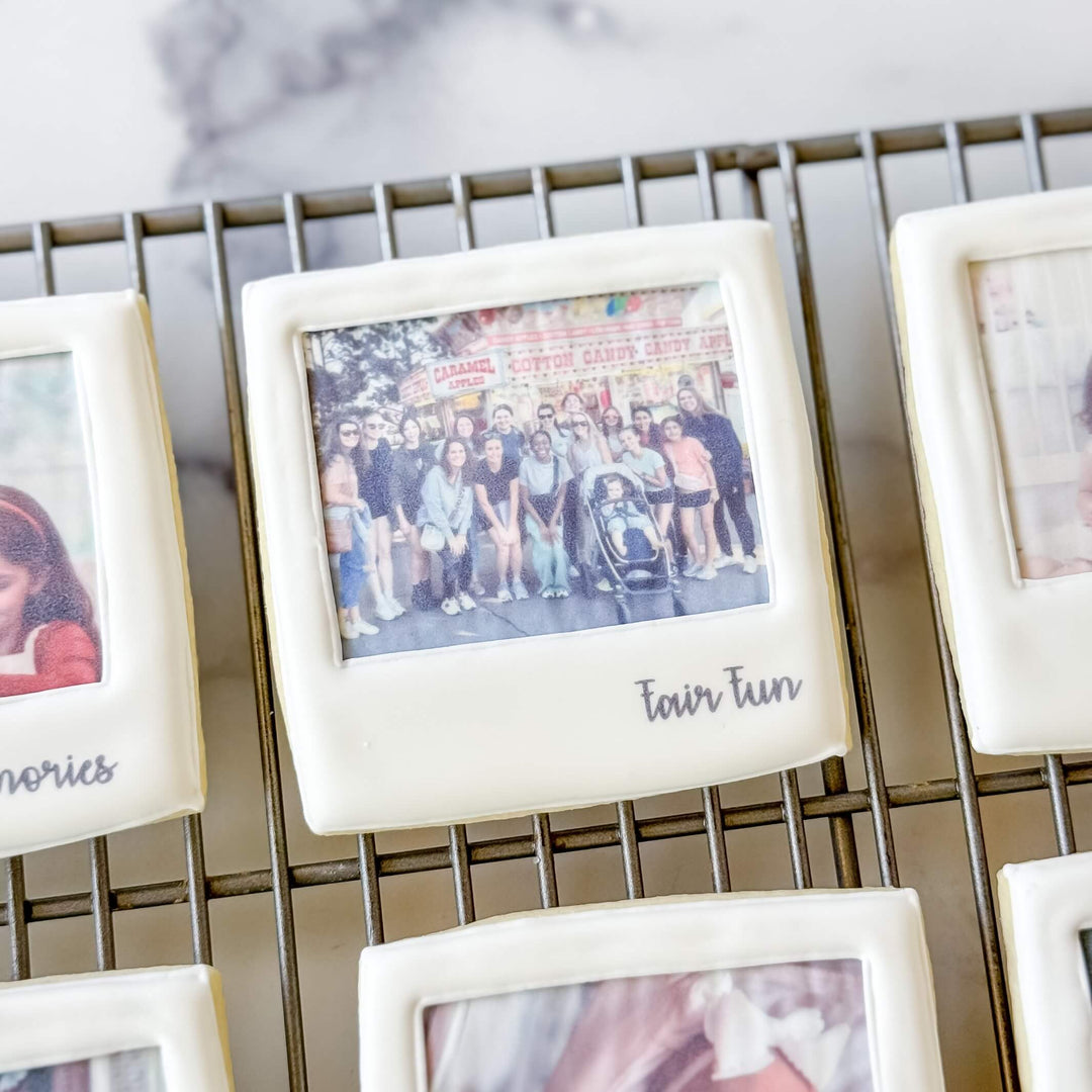 Polaroid Photo Cookies - Southern Sugar Bakery