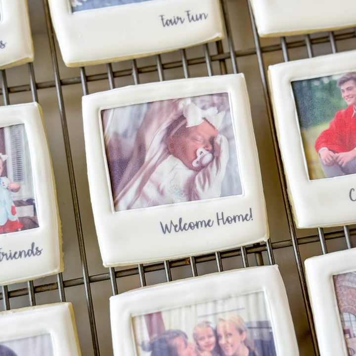 Polaroid Photo Cookies - Southern Sugar Bakery