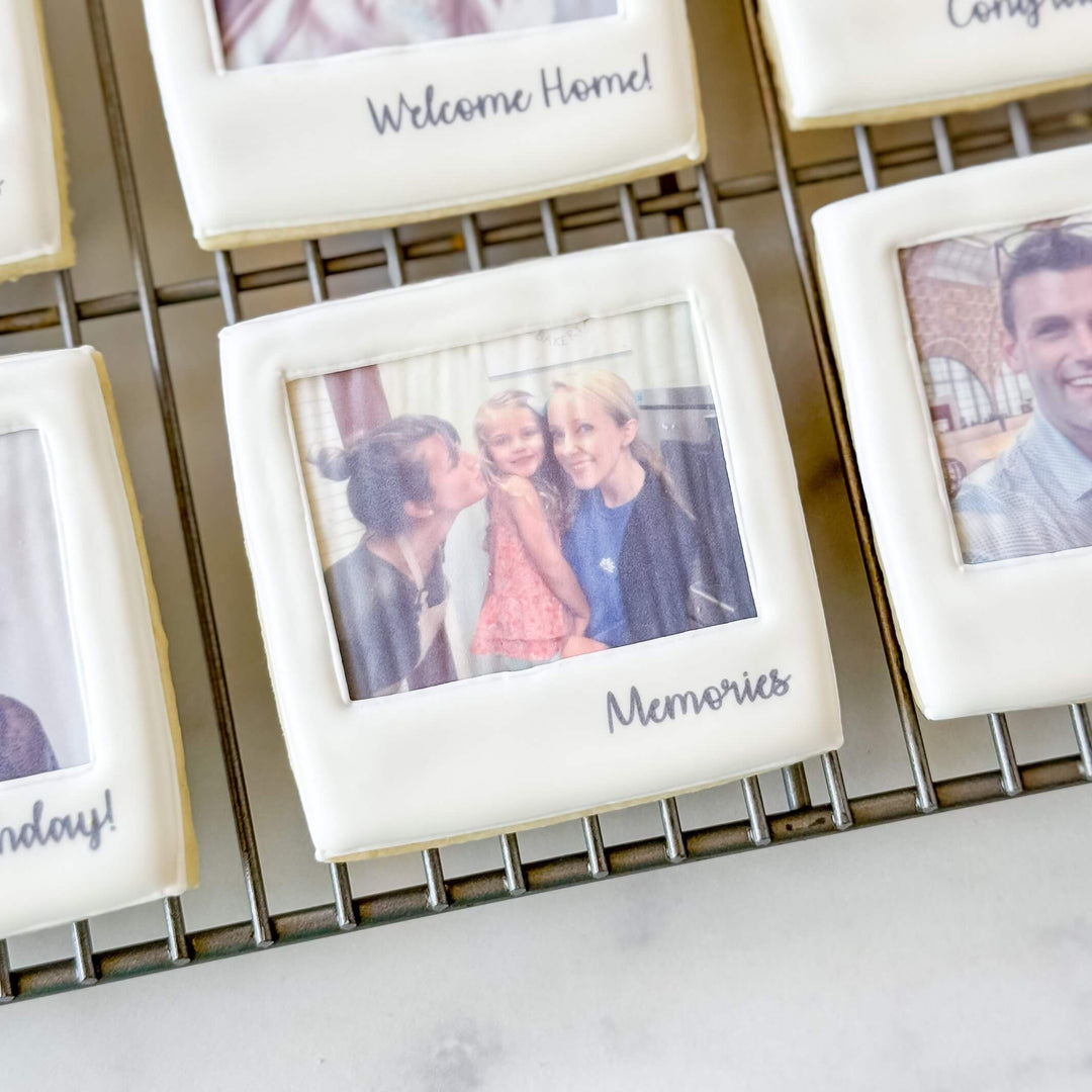 Polaroid Photo Cookies - Southern Sugar Bakery