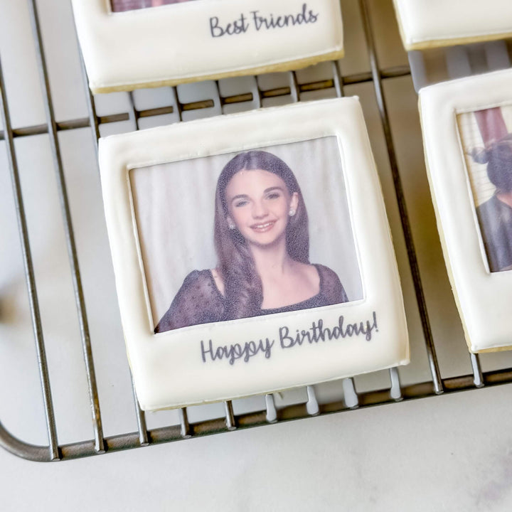 Polaroid Photo Cookies - Southern Sugar Bakery