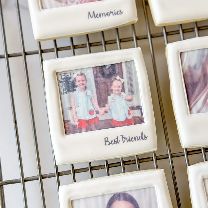 Polaroid Photo Cookies - Southern Sugar Bakery